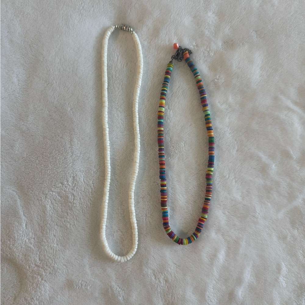 Colorful Beaded Necklace Set